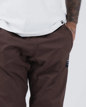 Load image into Gallery viewer, Kingz Casual Rip Stop Gi Pant- Brown
