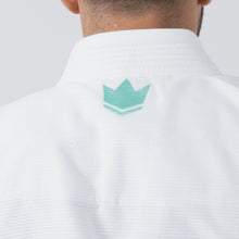 Carregar imagem no visualizador da galeria, Kimono BJJ (Gi) Kingz, o único - edição de hortelã - branca
