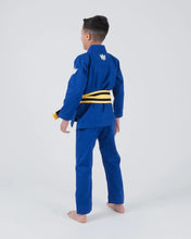 Carregar imagem no visualizador da galeria, Kimono BJJ (GI) Kingz Kore Youth 2.0. Azul com cinto branco
