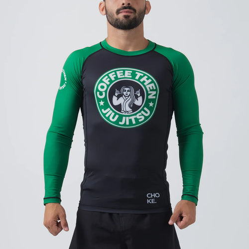 CHOKE Republic Coffee The Jiu Jitsu Rash Guard