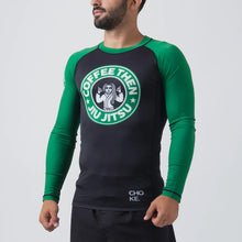 Cargar imagen en el visor de la galería, Choke Republic Coffee Then Jiu Jitsu Rash Guard
