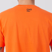 Load image into Gallery viewer, Choke Republic Property of BJJ-Orange T-shirt
