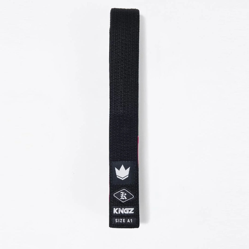 Kingz gi belts Material Premium-black