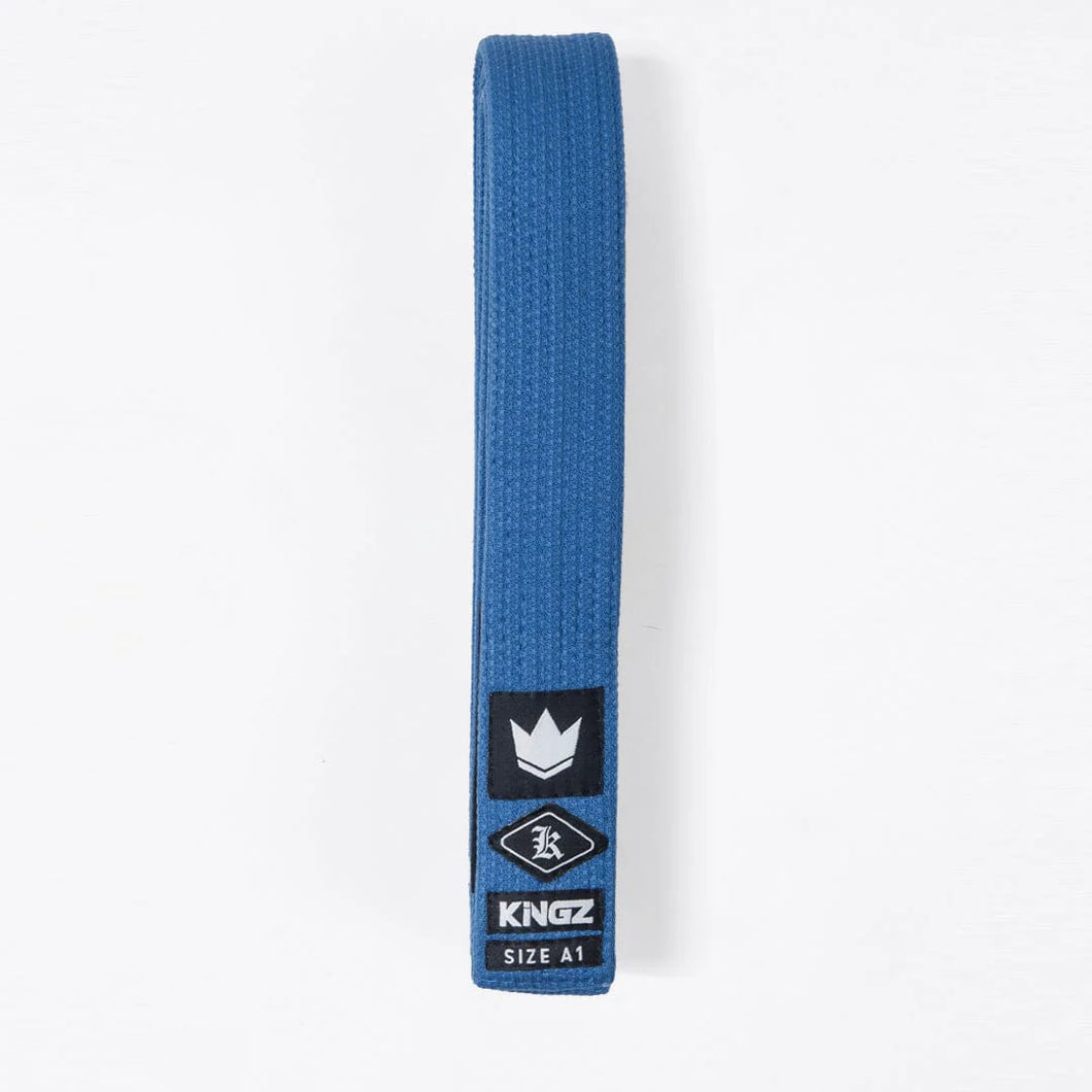 Kingz Gi Material Premium Belt- Azul