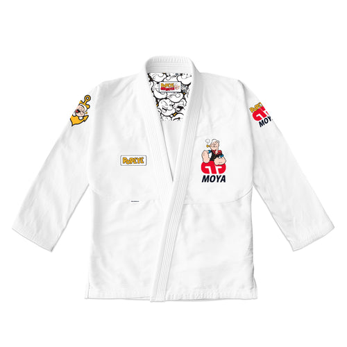 Kimono BJJ (Gi) Moya Brand Popeye 23- White