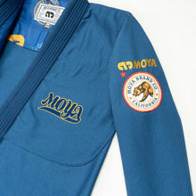 Lade das Bild in den Galerie-Viewer, Kimono BJJ (Gi) Moya Brand California- Pazifikblau 
