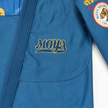 Lade das Bild in den Galerie-Viewer, Kimono BJJ (Gi) Moya Brand California- Pazifikblau 
