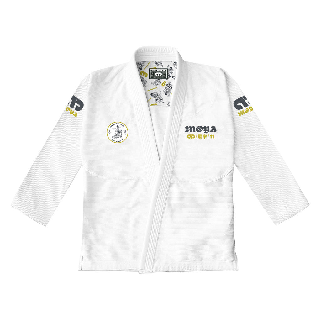 Kimono BJJ (Gi) Moya Brand Vintro 24- Branco