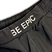 Cargar imagen en el visor de la galería, Epic Grappling Shorts 2.0 (Elastic Waistband) Matte Black
