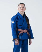 Carregar imagem no visualizador da galeria, Kimono de Jiu-Jitsu (Gi) Kingz The One V2 Mulher - Azul
