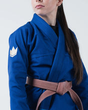 Carregar imagem no visualizador da galeria, Kimono de Jiu-Jitsu (Gi) Kingz The One V2 Mulher - Azul
