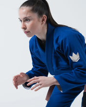 Carregar imagem no visualizador da galeria, Kimono de Jiu-Jitsu (Gi) Kingz The One V2 Mulher - Azul
