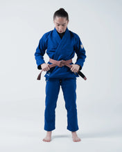 Carregar imagem no visualizador da galeria, Kimono de Jiu-Jitsu (Gi) Kingz The One V2 Mulher - Azul
