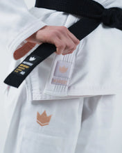 Carregar imagem no visualizador da galeria, Kimono de Jiu-Jitsu (Gi) Kingz The One V2 Mulher - Branco
