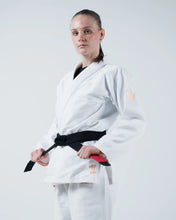 Carregar imagem no visualizador da galeria, Kimono de Jiu-Jitsu (Gi) Kingz The One V2 Mulher - Branco
