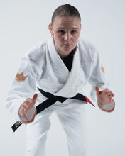 Carregar imagem no visualizador da galeria, Kimono de Jiu-Jitsu (Gi) Kingz The One V2 Mulher - Branco
