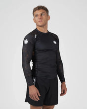 Cargar imagen en el visor de la galería, Rashguard Kingz Ranked Performance V3 Long Sleeve - Marrón
