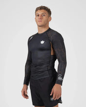 Cargar imagen en el visor de la galería, Rashguard Kingz Ranked Performance V3 Long Sleeve - Marrón
