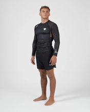 Cargar imagen en el visor de la galería, Rashguard Kingz Ranked Performance V3 Long Sleeve - Marrón
