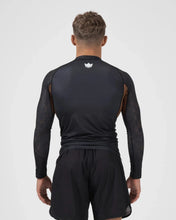 Cargar imagen en el visor de la galería, Rashguard Kingz Ranked Performance V3 Long Sleeve - Marrón
