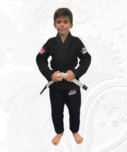 Cargar imagen en el visor de la galería, Kimono Kids Try Hard- negro
