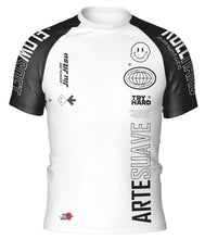 Charger l'image dans la galerie, V2 Rashguard Try Hard Millenium White
