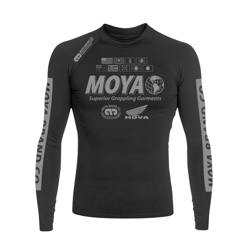Rashguard Moya 24 LS- Black