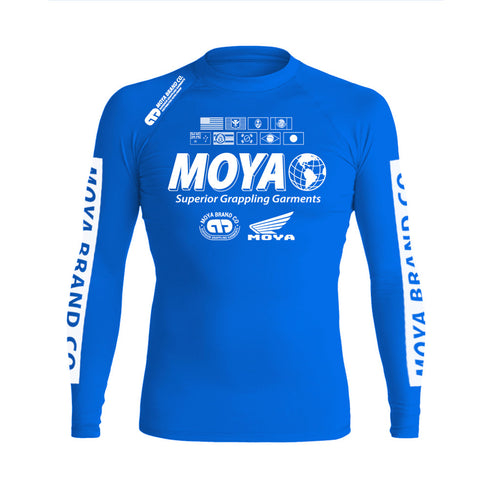 Rashguard Moya 24 LS - Azul