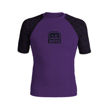 Lade das Bild in den Galerie-Viewer, Rashguard Moya 25 Kurzarm - Lila
