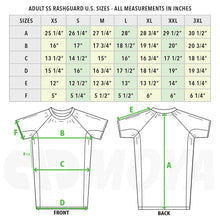 Lade das Bild in den Galerie-Viewer, Love X Hate Red SS Rashguard
