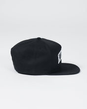 Load image into Gallery viewer, Slice Snapbback- Black
