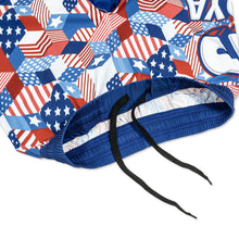 Load image into Gallery viewer, Moya Starts &amp; Stripes Training Shorts- White
