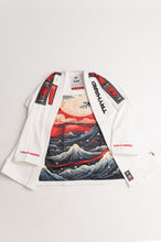 Charger l'image dans la galerie, Kimono Try Hard- White Red Demon
