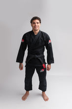 Carregar imagem no visualizador da galeria, Kimono básico Try Hard- Preto
