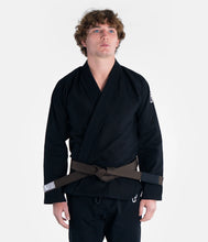 Load image into Gallery viewer, Kimono BJJ (GI) Progress The Academy- Black- White belt included
