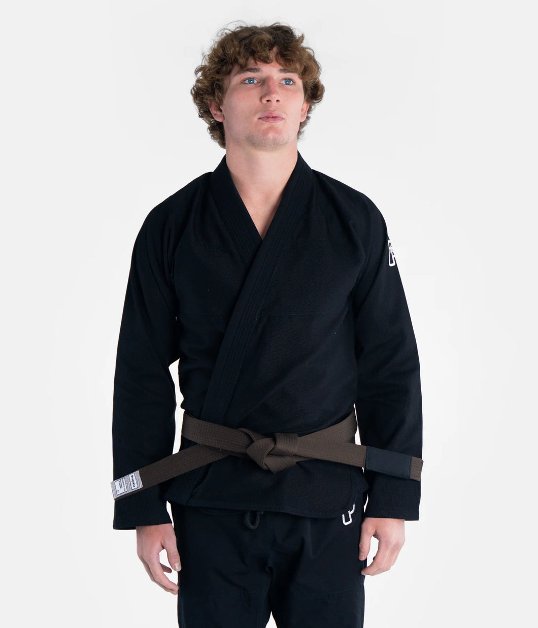 Kimono BJJ (GI) Progress The Academy- Black- White belt included
