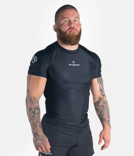 Progress Academy Rashguard- Schwarz