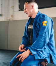 Charger l&#39;image dans la galerie, Kimono bjj (gi) progresser en featherlight léger compétition bleu
