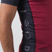 Carregar imagem no visualizador da galeria, Rashguard Kingz Krown Manga curta- granato
