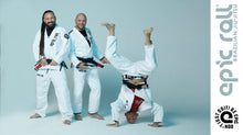 Load image into Gallery viewer, Kimono (BJJ) Epic Roll Ghost White
