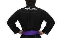 Load image into Gallery viewer, Kimono (BJJ) Epic Roll Jett Black
