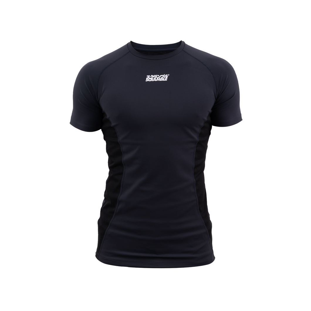 Meerkatsu Shinobi Compression Top Short Sleeve- Noir