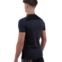 Charger l&#39;image dans la galerie, Meerkatsu Shinobi Compression Top Short Sleeve- Noir
