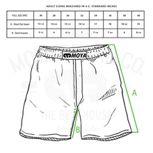 Carregar imagem no visualizador da galeria, Moya Starts &amp; Stripes Training Shorts- Preto

