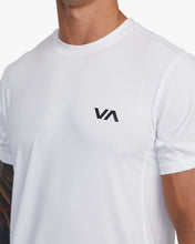 Load image into Gallery viewer, VA Sport Vent - Short manga top for men -white
