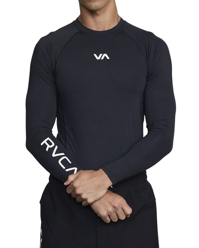 RVCA SPORT RASHGUARD LS