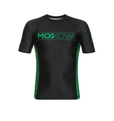 2022 rashguard moskova training top-manga-black green