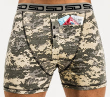 Carregar imagem no visualizador da galeria, Smuggling Duds Boxer Shorts - Digi Cam - StockBJJ
