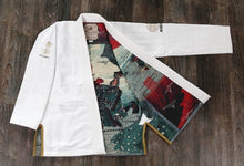 Lade das Bild in den Galerie-Viewer, Kimono Akashio Limited Edition Jiu Jitsu Gi- Blanco - StockBJJ
