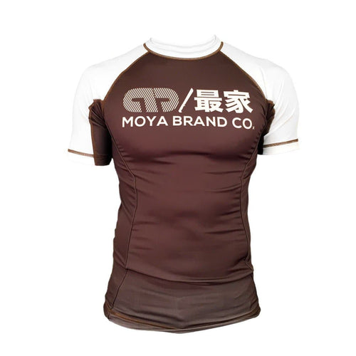 RashGuard Moya Brand Scuderia III Manga Curto - Brown
